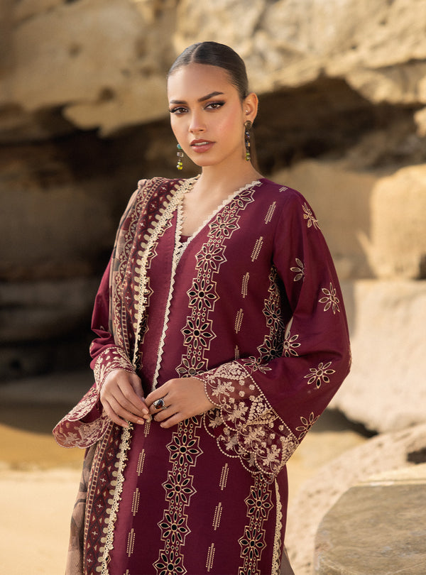 Zainab chottani | Luxury Chikankari 24 | AYSEL - 1B - House of Zarish