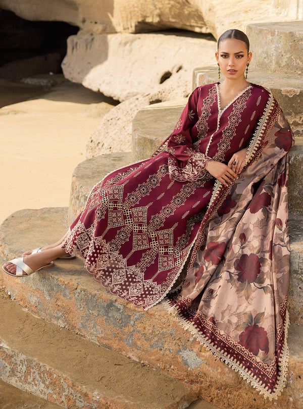 Zainab chottani | Luxury Chikankari 24 | AYSEL - 1B - House of Zarish