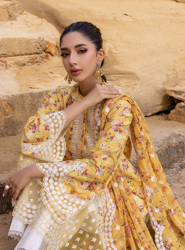Zainab chottani | Luxury Chikankari 24 | ESME - 9B - House of Zarish