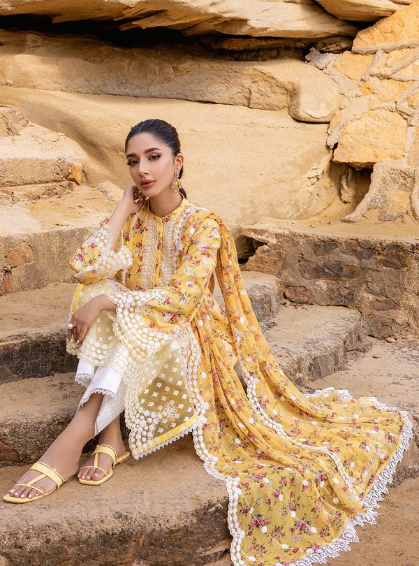 Zainab chottani | Luxury Chikankari 24 | ESME - 9B - House of Zarish