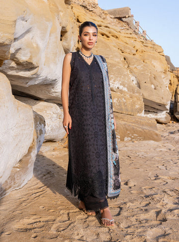 Zainab chottani | Luxury Chikankari 24 | KANZA - 5B - House of Zarish
