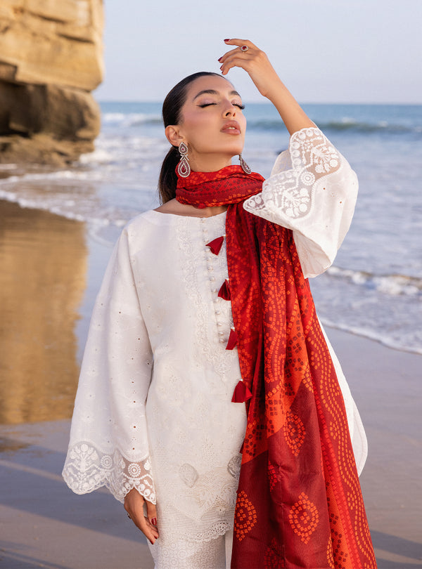 Zainab chottani | Luxury Chikankari 24 | CHUNARI - 3A - House of Zarish