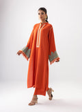 Zainab Chottani | Aara Casual Pret | Pumpkin Opal