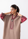 Zainab Chottani | Aara Casual Pret |  Sandy Beige