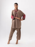 Zainab Chottani | Aara Casual Pret |  Sandy Beige
