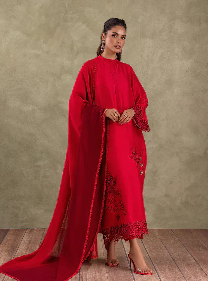 Zainab Chottani | Eid Edit 24 | Scarlet Rose - House of Zarish