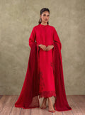 Zainab Chottani | Eid Edit 24 | Scarlet Rose - House of Zarish