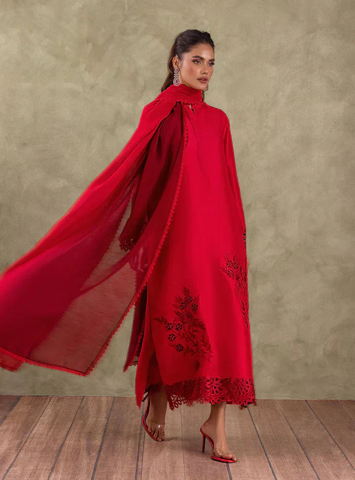 Zainab Chottani | Eid Edit 24 | Scarlet Rose - House of Zarish