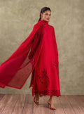 Zainab Chottani | Eid Edit 24 | Scarlet Rose - House of Zarish