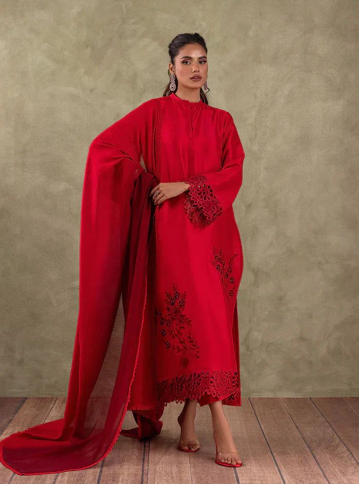 Zainab Chottani | Eid Edit 24 | Scarlet Rose - House of Zarish