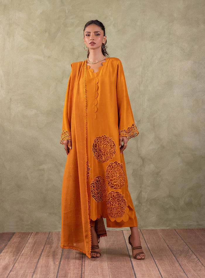 Zainab Chottani | Eid Edit 24 | Burning Amber - House of Zarish