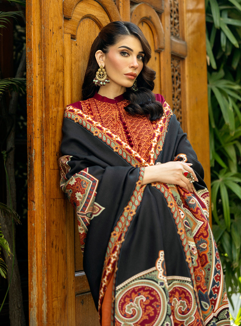 Zainab Chottani | Winter Shawls 24 |  Sila