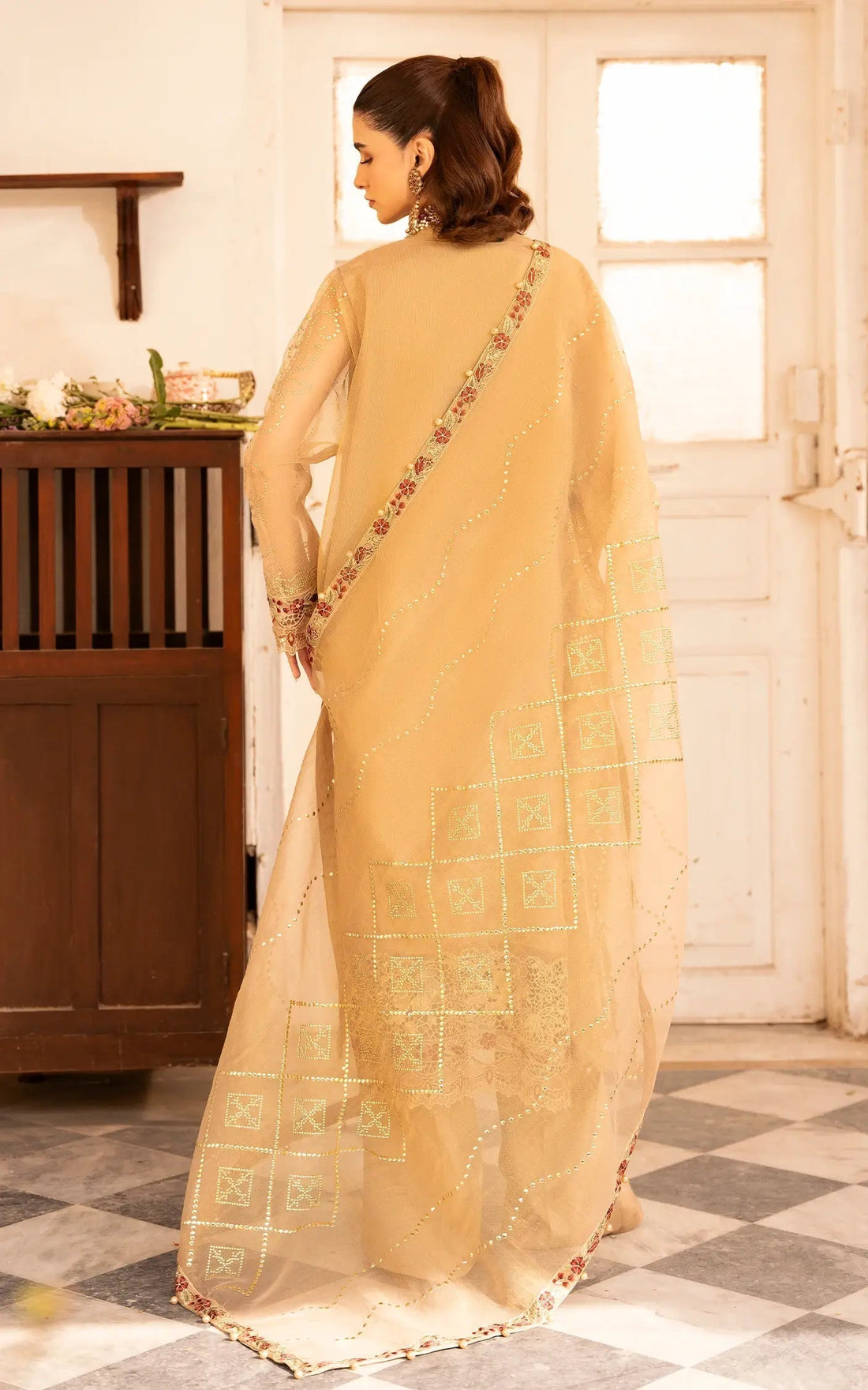Asifa and Nabeel | Sunehri Eid 25 | Zareen-(SEF25-06) - House Of Zarish