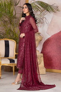 Zarif | Afreen Formals | ZA 04 MULBERRY - House Of Anaya