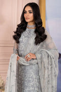 Zarif | Afreen Formals | ZA 02 STEEL Black - House Of Anaya
