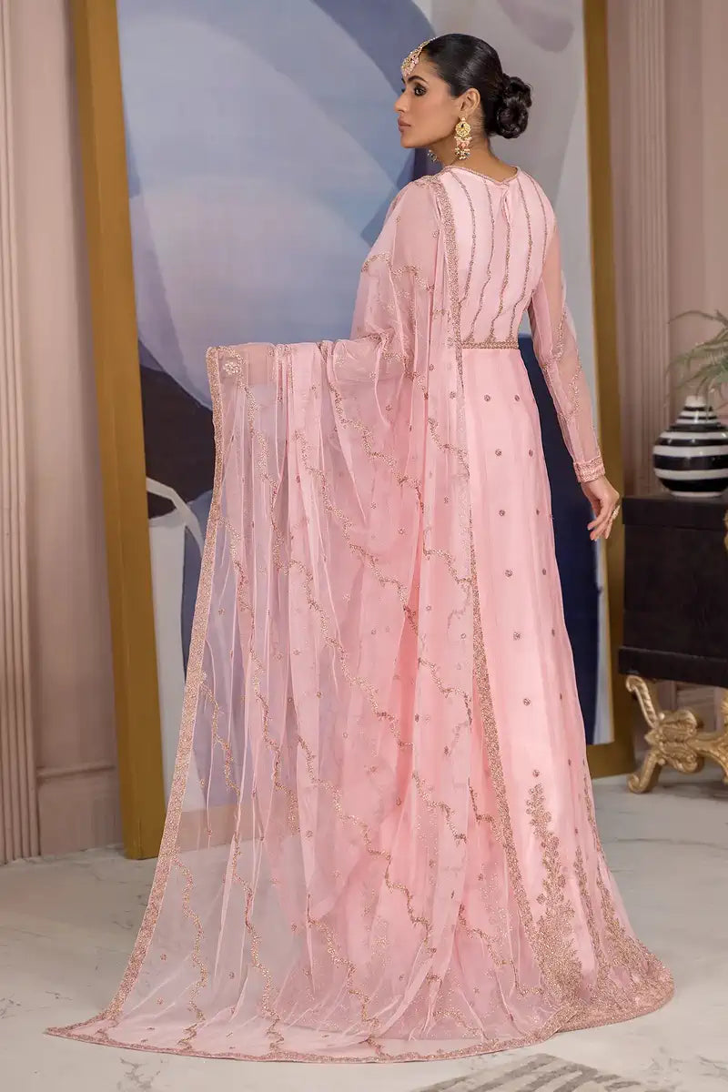 Zarif | Afreen Formals | ZA 06 FRENCH ROSE - House Of Anaya