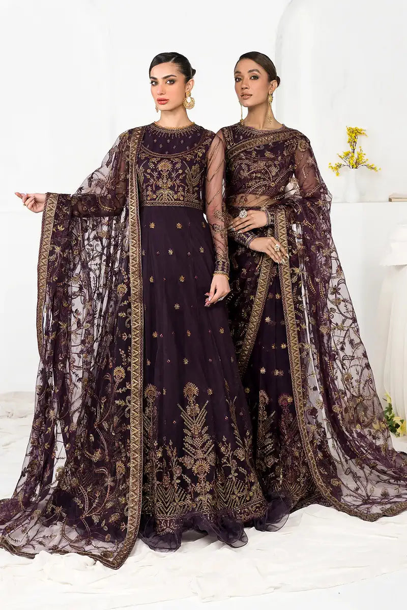 Zarif | LA CELESTE LUXURY Formals | ZLC 06 LAVENDER - House Of Anaya