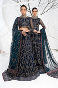 Zarif | LA CELESTE LUXURY Formals | ZLC 01 BLUEBERRY - House Of Anaya