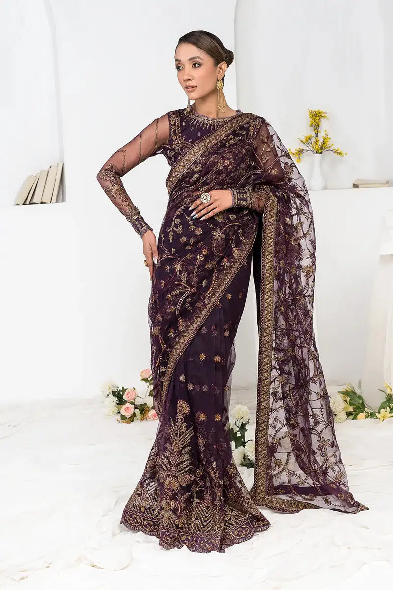 Zarif | LA CELESTE LUXURY Formals | ZLC 06 LAVENDER - House Of Anaya