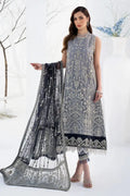 Zarif | LA CELESTE LUXURY Formals | ZLC 05 ASH Black - House Of Anaya