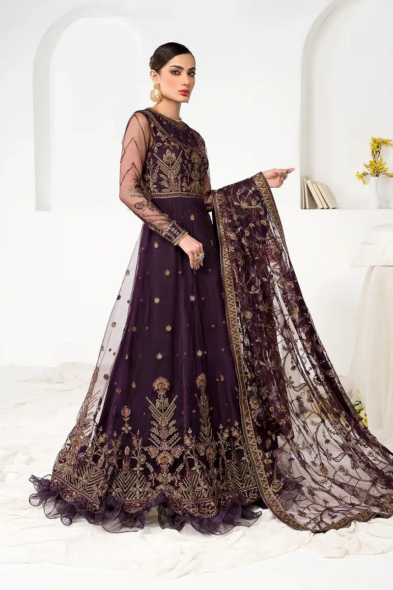 Zarif | LA CELESTE LUXURY Formals | ZLC 06 LAVENDER - House Of Anaya