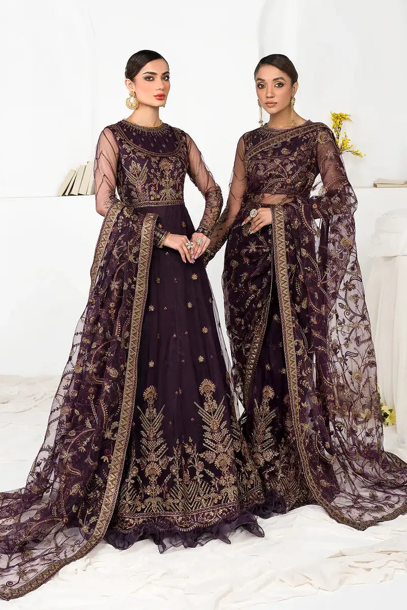 Zarif | LA CELESTE LUXURY Formals | ZLC 06 LAVENDER - House Of Anaya