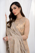 Zarif | LA CELESTE LUXURY Formals | ZLC 07 SAND GLOW - House Of Anaya