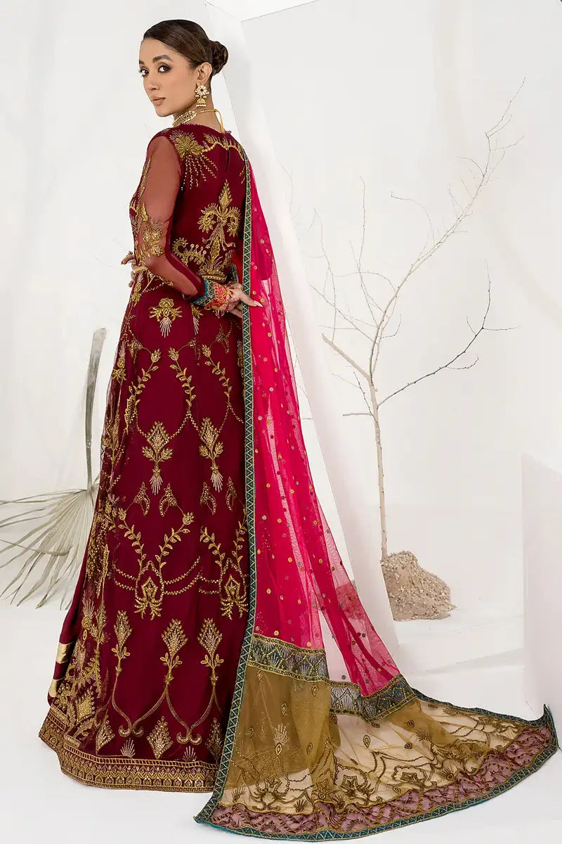 Zarif | LA CELESTE LUXURY Formals | ZLC 04 BURNT ROSE - House Of Anaya
