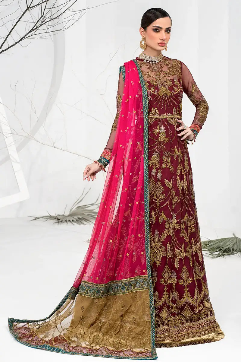 Zarif | LA CELESTE LUXURY Formals | ZLC 04 BURNT ROSE - House Of Anaya