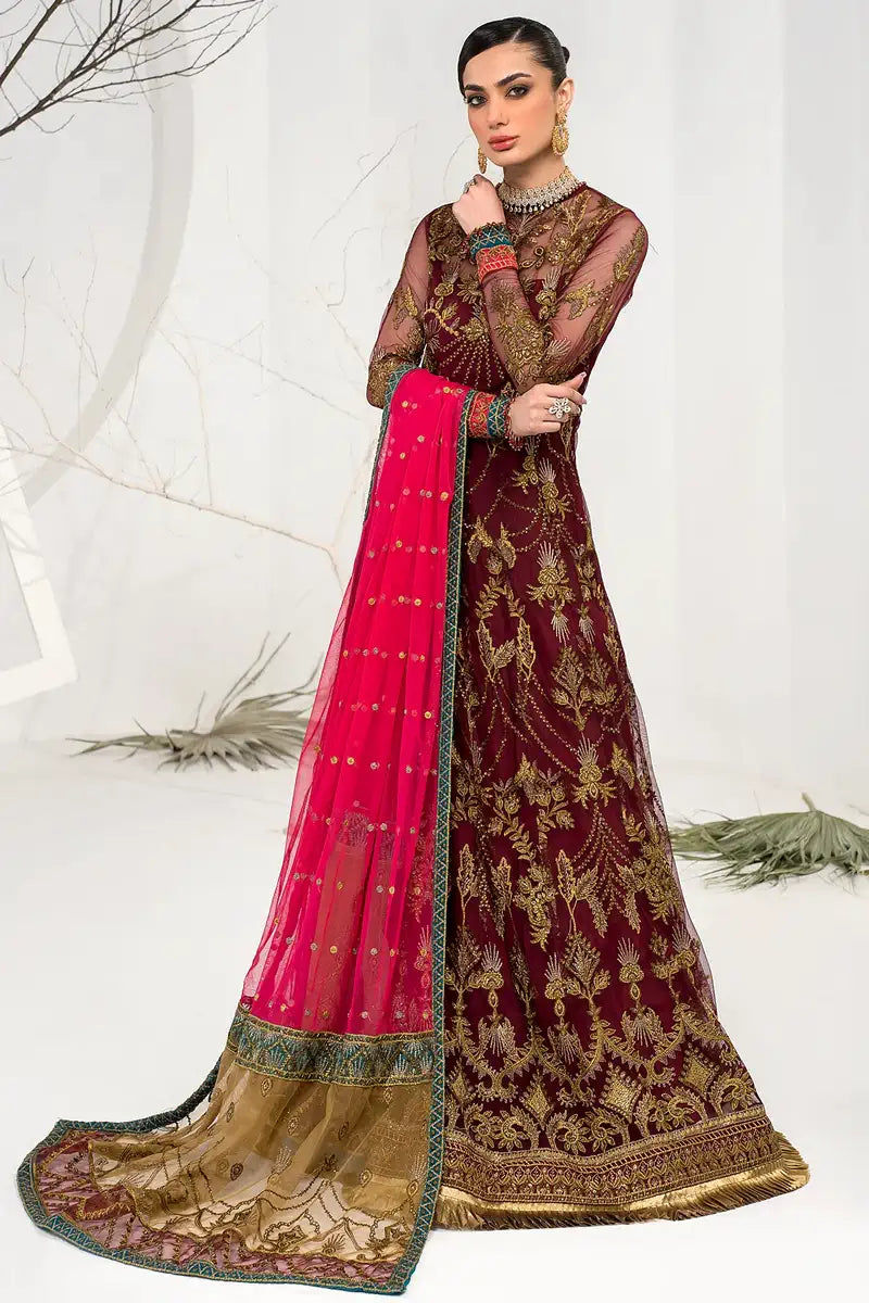 Zarif | LA CELESTE LUXURY Formals | ZLC 04 BURNT ROSE - House Of Anaya