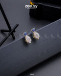 Zircon Cluster Earrings - House Of Zarish
