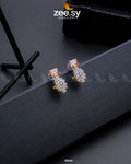 Zircon Cluster Earrings - House Of Zarish