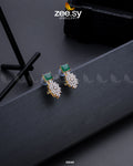 Zircon Cluster Earrings - House Of Zarish