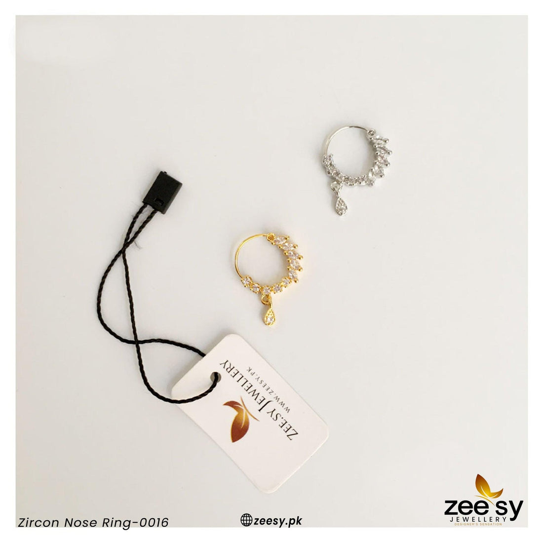 Zircon Nose Ring-0016 - House Of Zarish