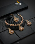 Zirconic Starburst Necklace - House Of Zarish