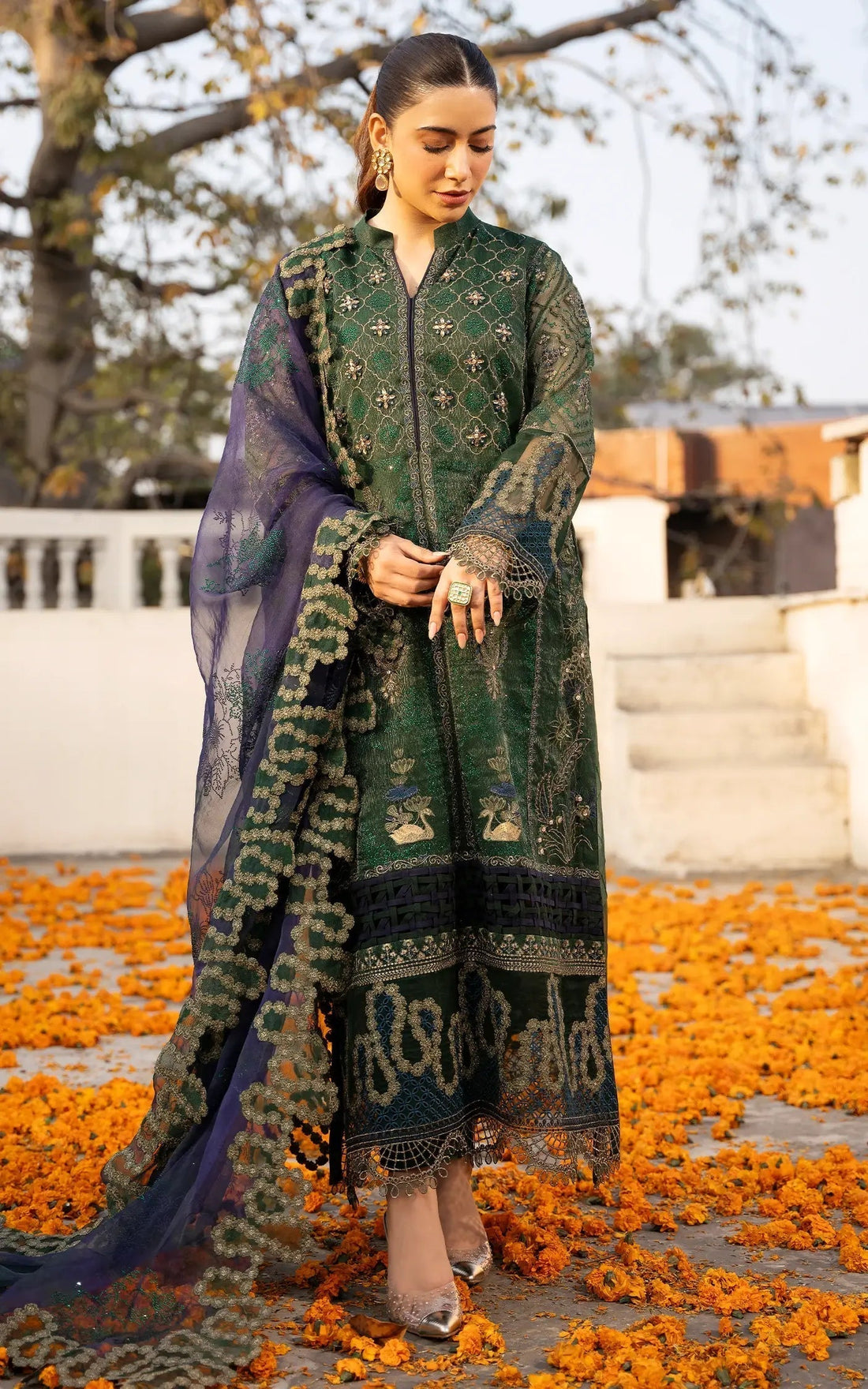 Asifa and Nabeel | Sunehri Eid 25 | Zohra-(SEF25-04) - House Of Zarish
