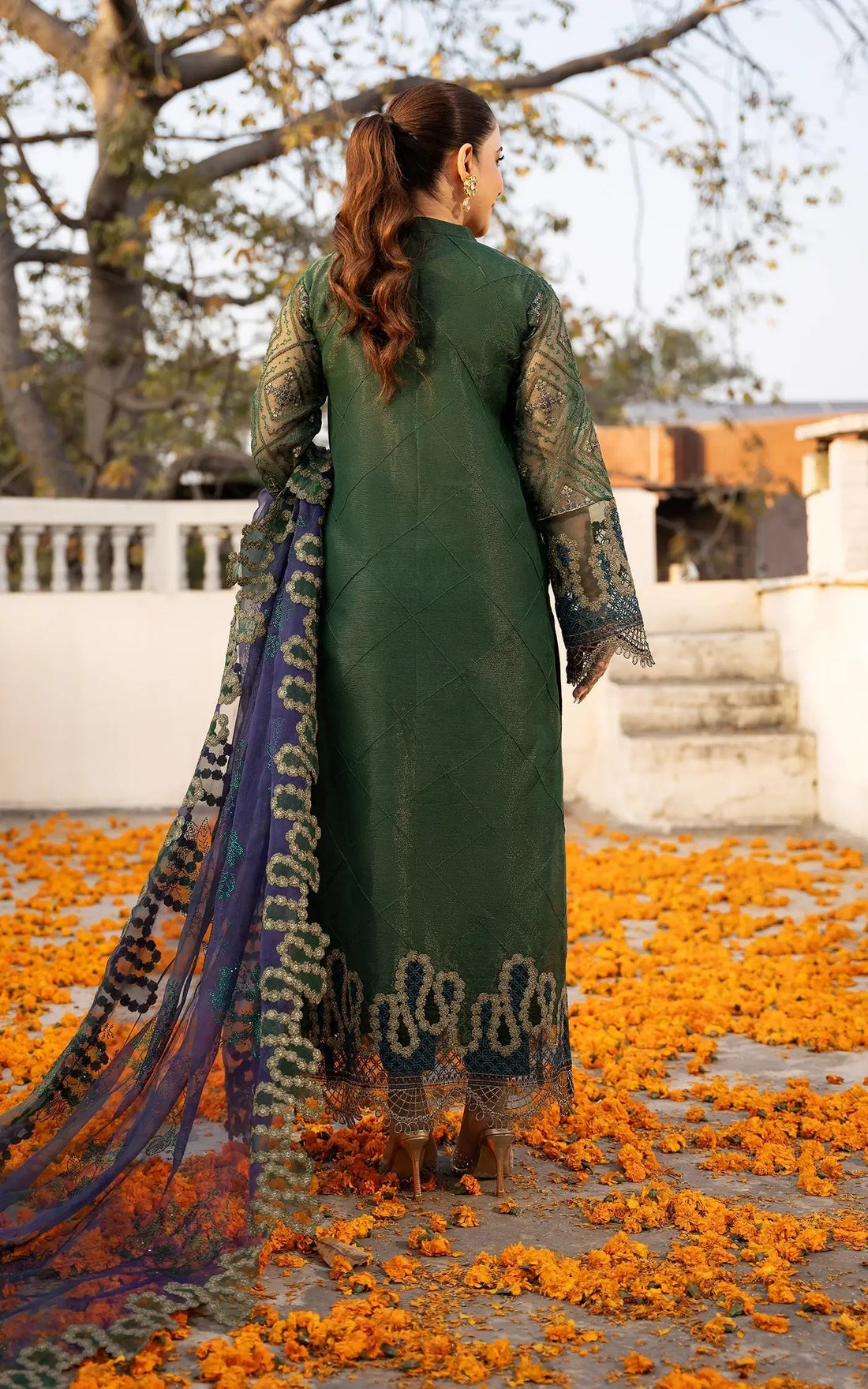 Asifa and Nabeel | Sunehri Eid 25 | Zohra-(SEF25-04) - House Of Zarish