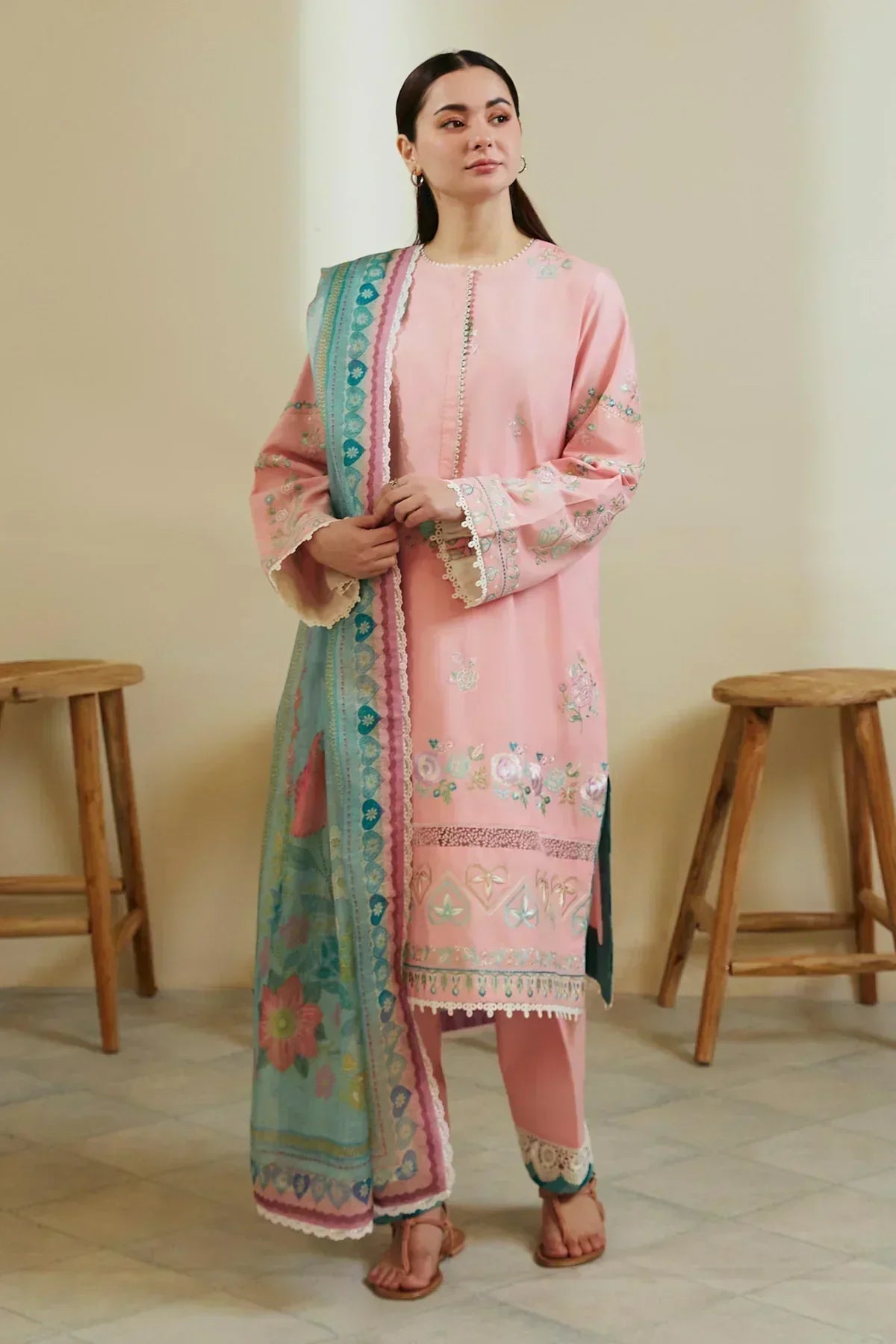 Zara Shahjahan | Coco Lawn 24 | ZOYA-8A - House of Zarish