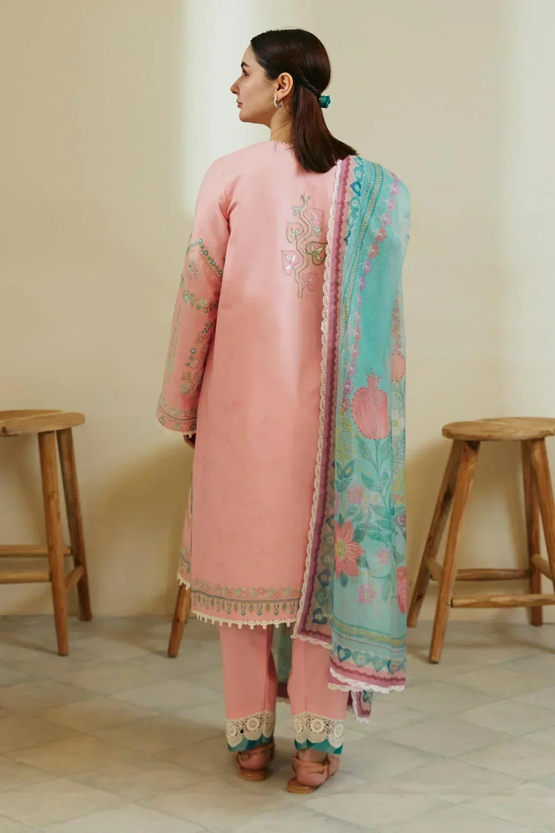 Zara Shahjahan | Coco Lawn 24 | ZOYA-8A - House of Zarish
