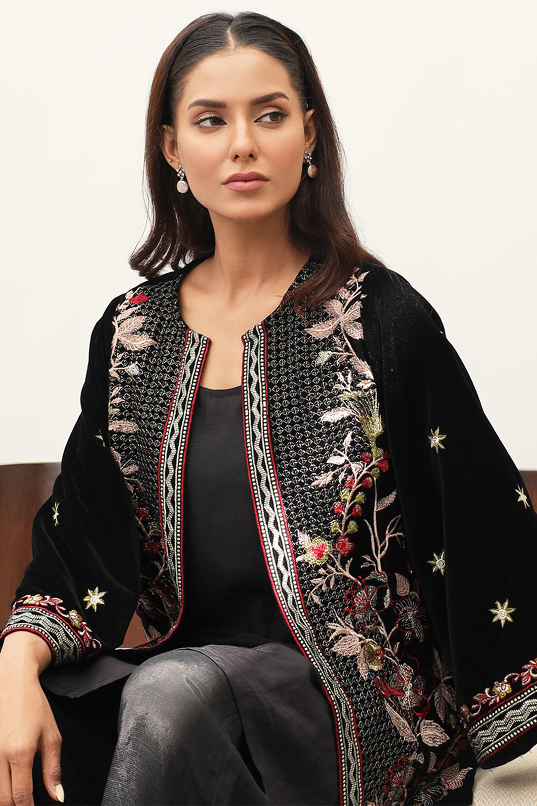 Zellbury | Winter Pret | Embroidered Kurta Trouser - 3273 - House Of Zarish