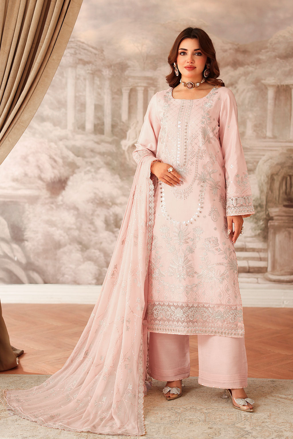Ramsha | Aangan Luxury Raw silk | AA-202