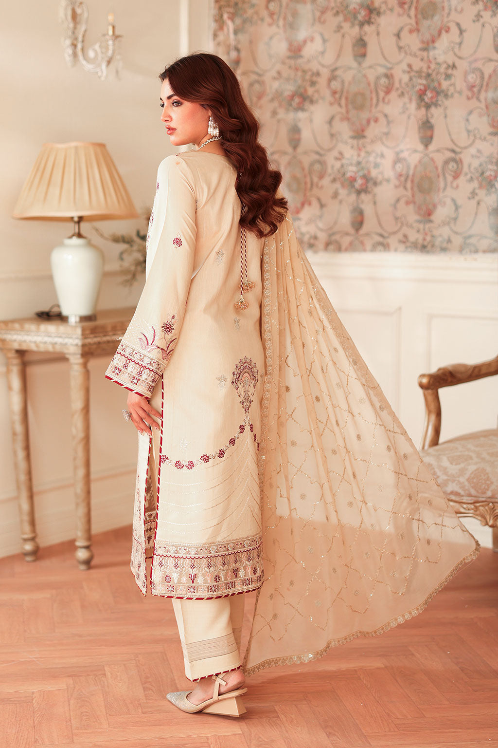 Ramsha | Aangan Luxury Raw silk | AA-207