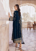 Aik Atelier | Luxury Velvet 25 | BAAGH - LOOK 01