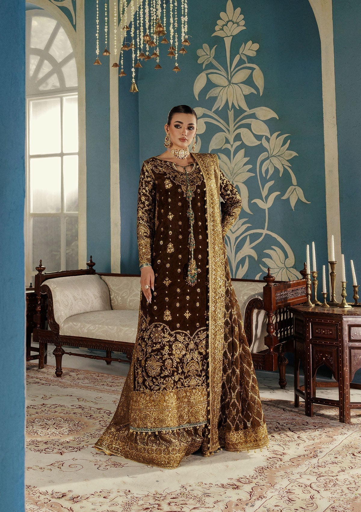 Aik Atelier | Udaipur Velvet 25 | LOOK 01