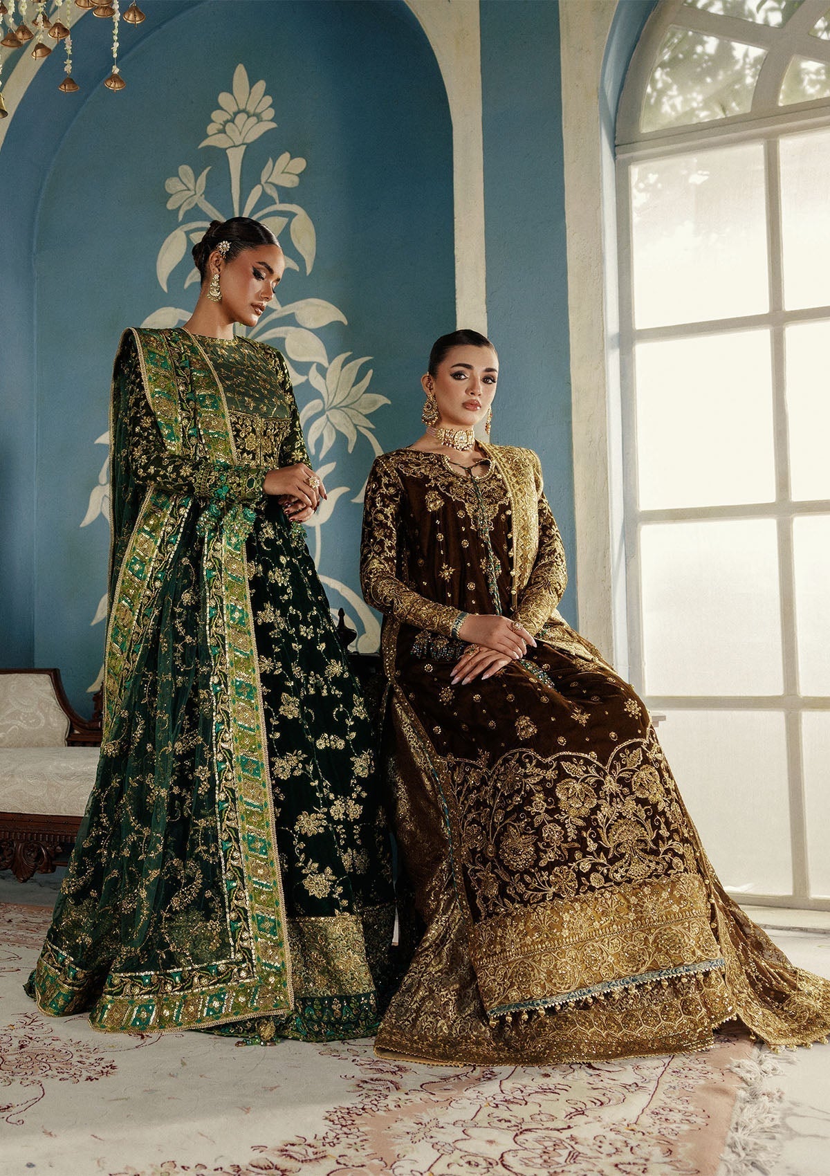 Aik Atelier | Udaipur Velvet 25 | LOOK 01