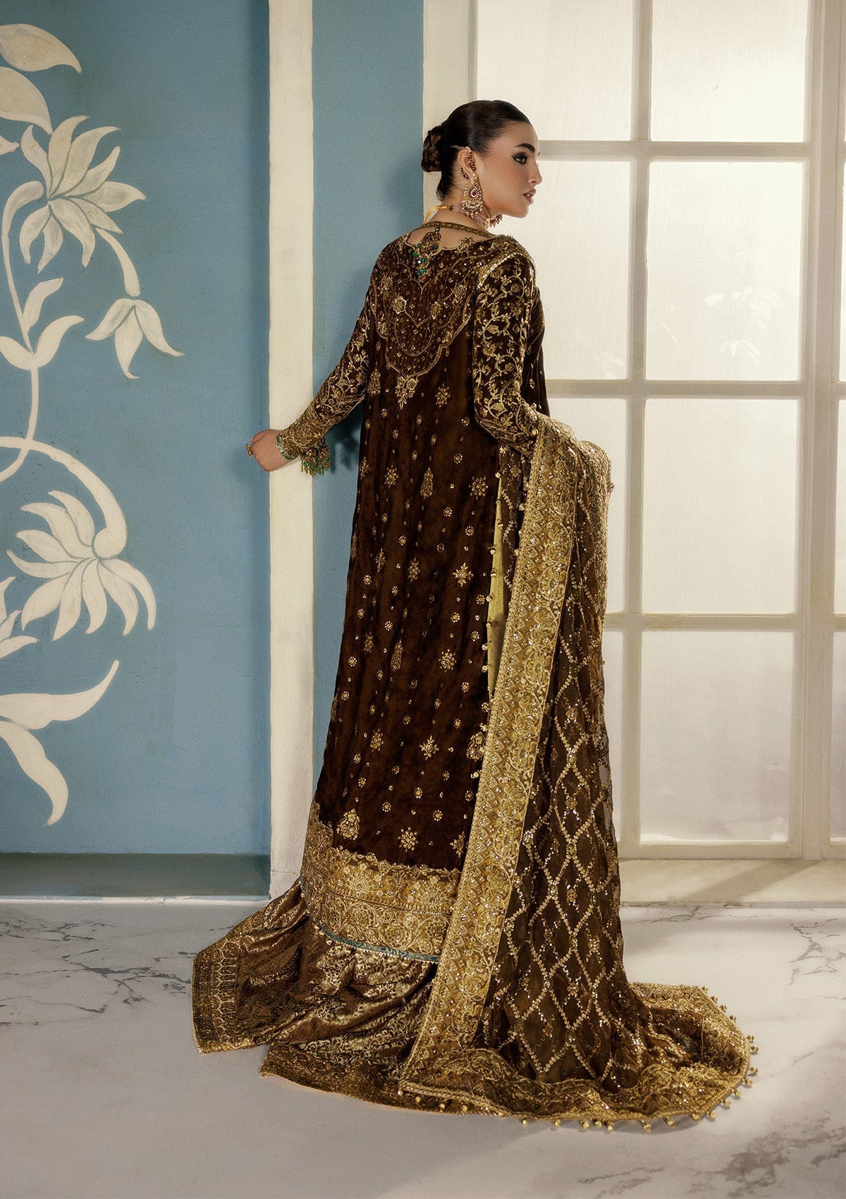 Aik Atelier | Udaipur Velvet 25 | LOOK 01