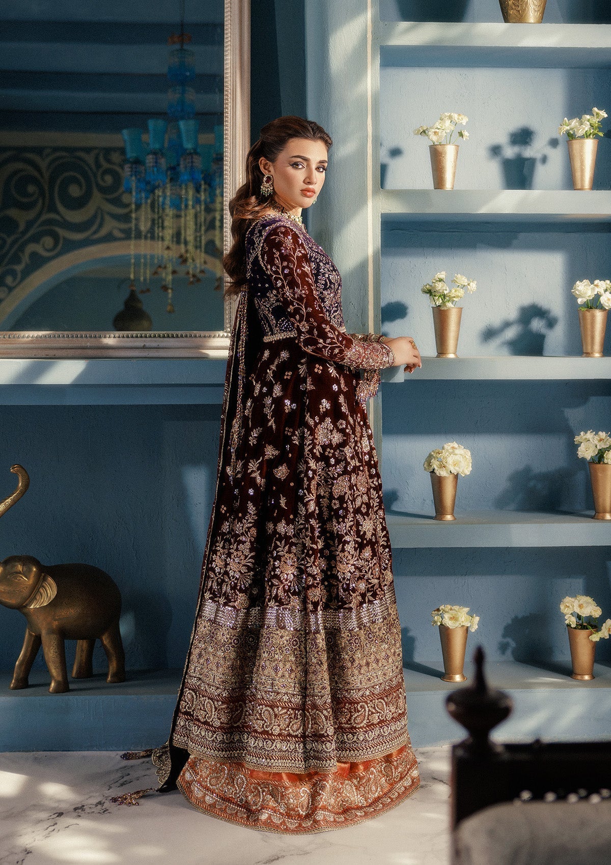 Aik Atelier | Udaipur Velvet 25 | LOOK 03