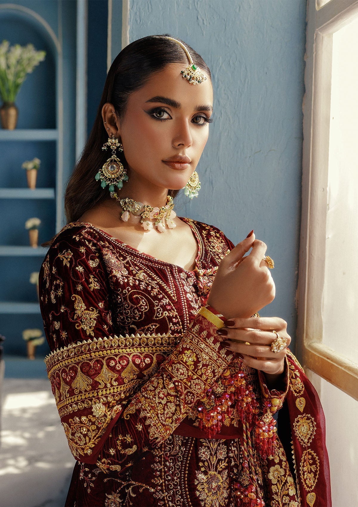 Aik Atelier | Udaipur Velvet 25 |  LOOK 05