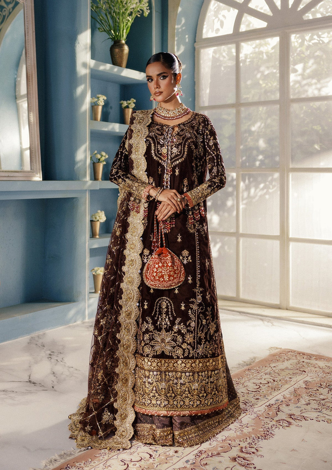 Aik Atelier | Udaipur Velvet 25 | LOOK 06