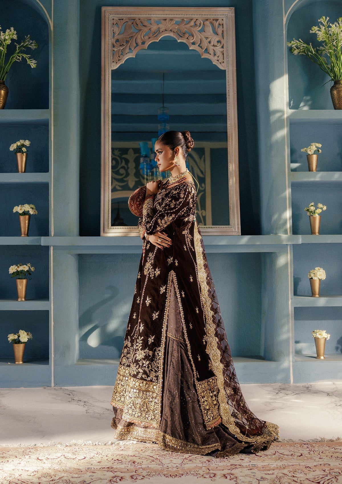 Aik Atelier | Udaipur Velvet 25 | LOOK 06